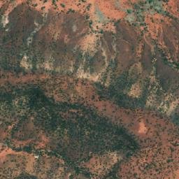Satellite imagery of Mount Tietkens, AU