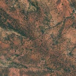Satellite imagery of Mount Tietkens, AU