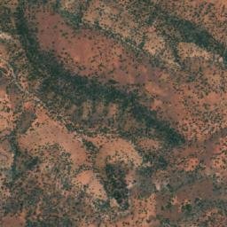 Satellite imagery of Mount Tietkens, AU