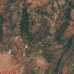 Satellite imagery of Mount Tietkens, AU