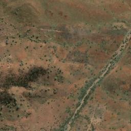 Satellite imagery of Mount Robinson, AU