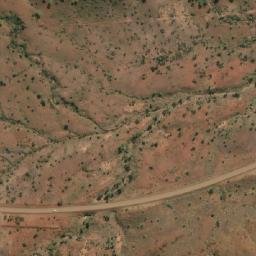 Satellite imagery of Mount Robinson, AU