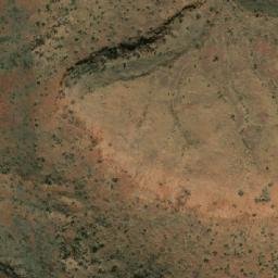 Satellite imagery of Padtherung Hill, AU