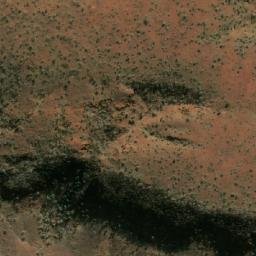 Satellite imagery of Padtherung Hill, AU
