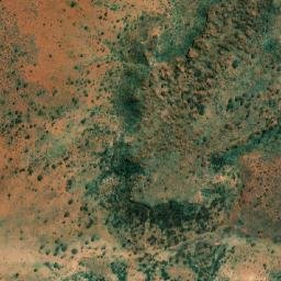 Satellite imagery of Mount Tietkens, AU