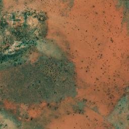 Satellite imagery of Mount Tietkens, AU
