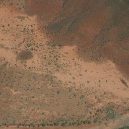 Satellite imagery of Mount Dawson, AU