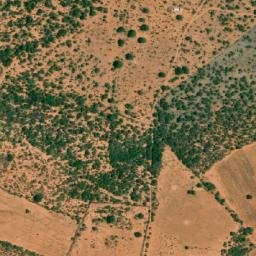 Satellite imagery of Thobela Hill, BW