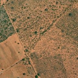 Satellite imagery of Thobela Hill, BW