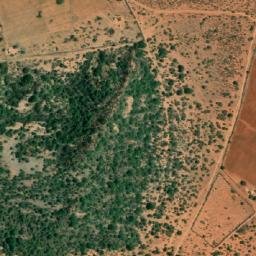 Satellite imagery of Thobela Hill, BW