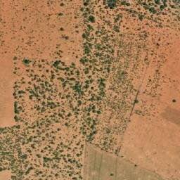 Satellite imagery of Thobela Hill, BW