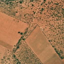Satellite imagery of Thobela Hill, BW