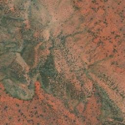 Satellite imagery of Mount Winnecke, AU