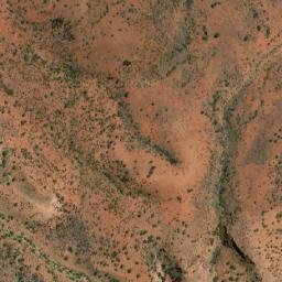 Satellite imagery of Mount Strickland, AU