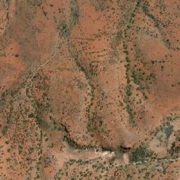 Satellite imagery of Mount Strickland, AU