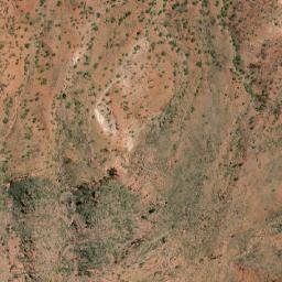 Satellite imagery of Mount Strickland, AU