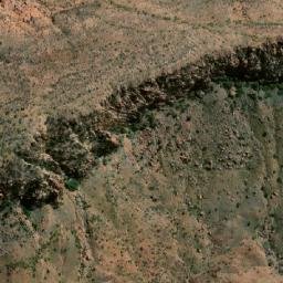Satellite imagery of Mount Strickland, AU
