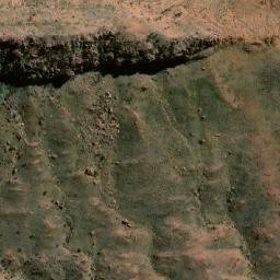 Satellite imagery of Mount Strickland, AU