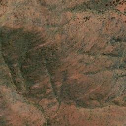 Satellite imagery of Mount Strickland, AU