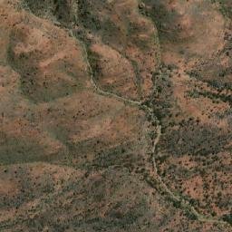 Satellite imagery of Mount Strickland, AU