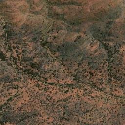 Satellite imagery of Mount Strickland, AU