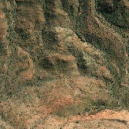 Satellite imagery of Mount Liebig, AU