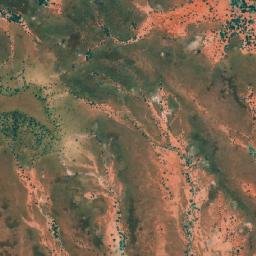 Satellite imagery of Mount Harriet, AU