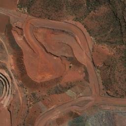 Satellite imagery of Channar Mine, AU