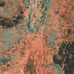 Satellite imagery of Mount Harriet, AU