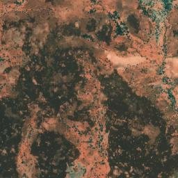 Satellite imagery of Mount Harriet, AU
