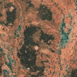 Satellite imagery of Mount Harriet, AU