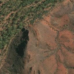 Satellite imagery of Mount Maguire, AU