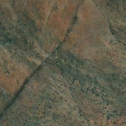 Satellite imagery of Mount Lyell Brown, AU