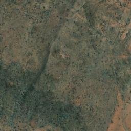 Satellite imagery of Mount Lyell Brown, AU