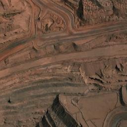 Satellite imagery of Mount Newman Mines, AU