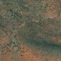 Satellite imagery of Mount Lyell Brown, AU