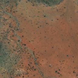 Satellite imagery of Mount Lyell Brown, AU