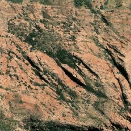 Satellite imagery of Mount Edward, AU