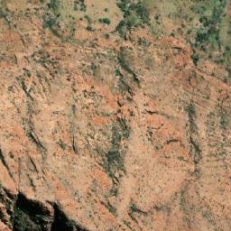 Satellite imagery of Mount Edward, AU