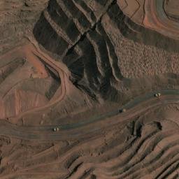 Satellite imagery of Mount Newman Mines, AU