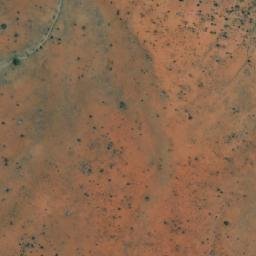 Satellite imagery of Mount Lyell Brown, AU