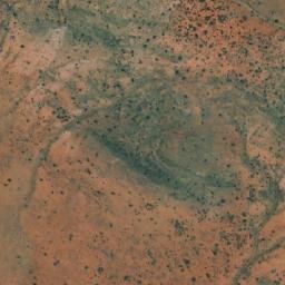 Satellite imagery of Mount Lyell Brown, AU
