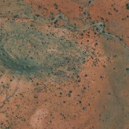Satellite imagery of Mount Lyell Brown, AU