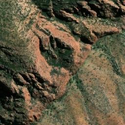 Satellite imagery of Mount Edward, AU