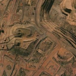 Satellite imagery of Marra Mamba Mine, AU
