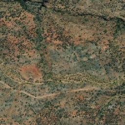 Satellite imagery of Mount Ruby, AU