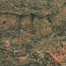 Satellite imagery of Mount Ruby, AU
