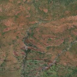Satellite imagery of Mount Zeil, AU