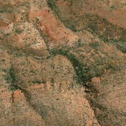 Satellite imagery of Mount Peculiar, AU