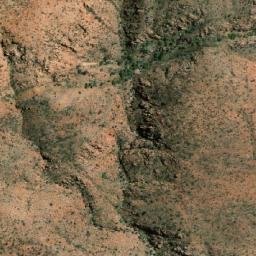 Satellite imagery of Mount Peculiar, AU